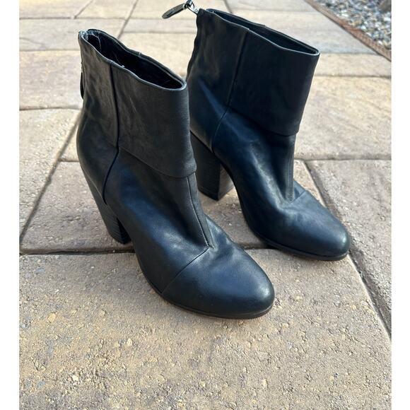 Rag & Bone Newbury Black Bootie size 9.5 (39.5) - Picture 2 of 14